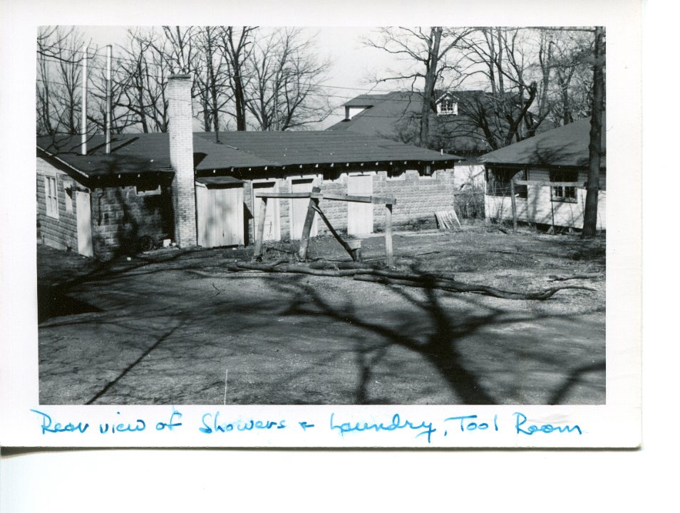 Laundry, Showers 1955 -2